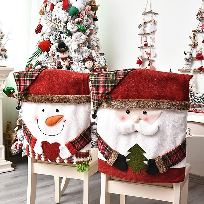🎄Christmas Sale🎄Cute Christmas Chair Covers 🔥