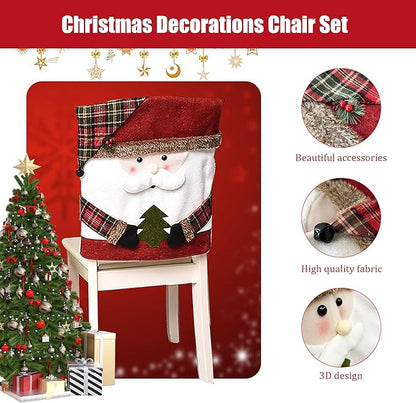 🎄Christmas Sale🎄Cute Christmas Chair Covers 🔥