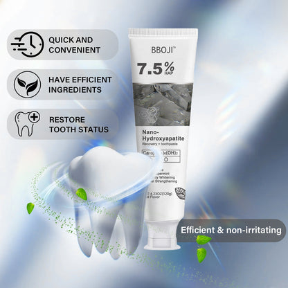 🔥Ends Tonight: Get 60% OFF Before It’s Gone!🎁 BBOJI™ Fluoride-Free Hydroxyapatite Toothpaste – Gentle Whitening & Enamel Strength for Sensitive Teeth