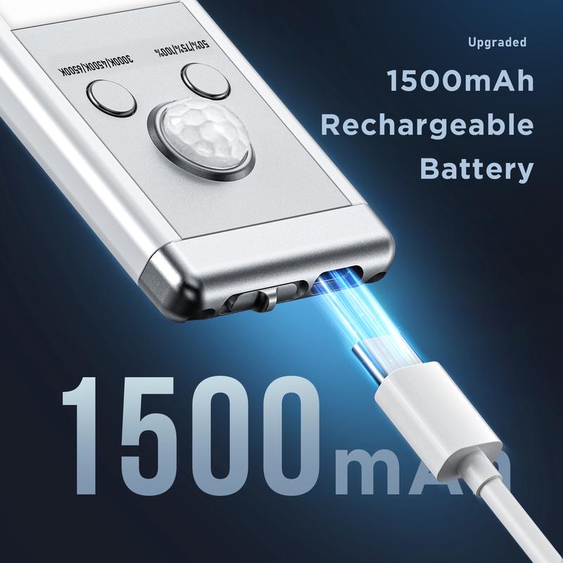 DARKFAIRY Under Cabinet Lights,76LED Motion Sensor Night Light Indoor